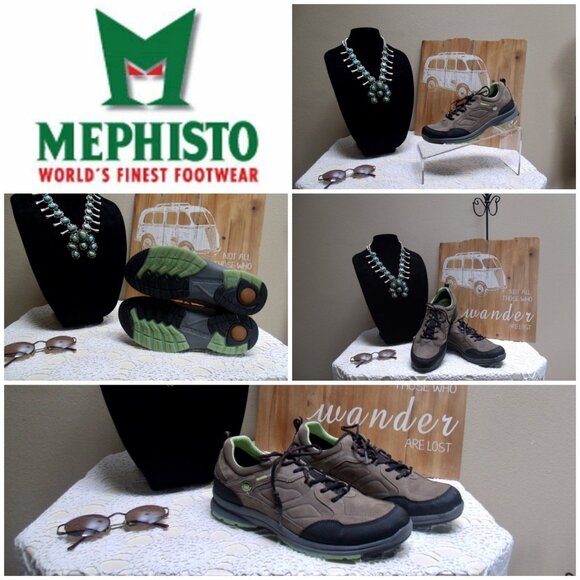 MEPHISTO Trekking Hiking Comfort Hiking Sneaker Allrounder Dascha Mephi-Tex Sz 8 - Picture 1 of 14